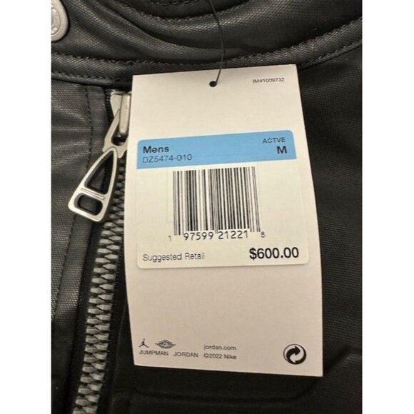 Air Jordan x Travis Scott Cactus Jack Waxed Black Jacket DZ5474-010 Men’s M NEW - Picture 5 of 16